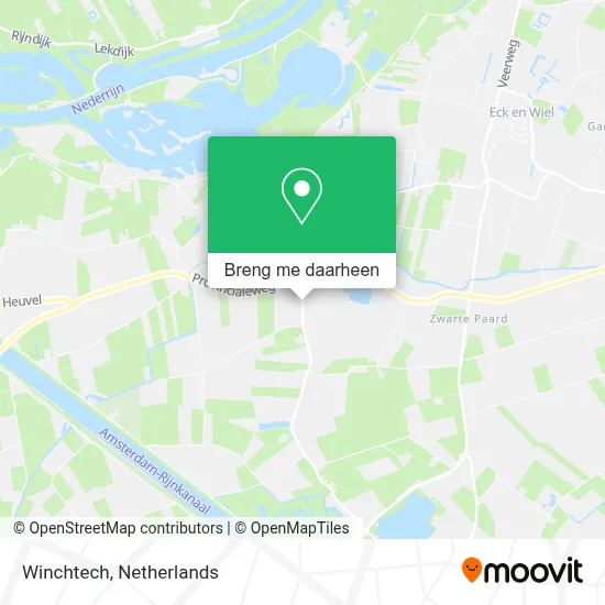 Winchtech kaart