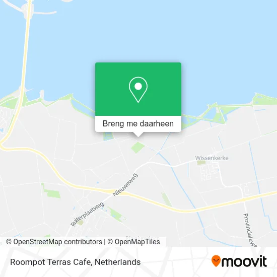 Roompot Terras Cafe kaart