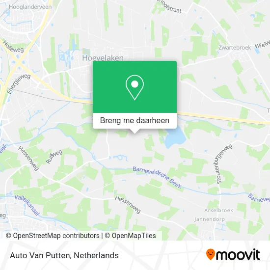 Auto Van Putten kaart