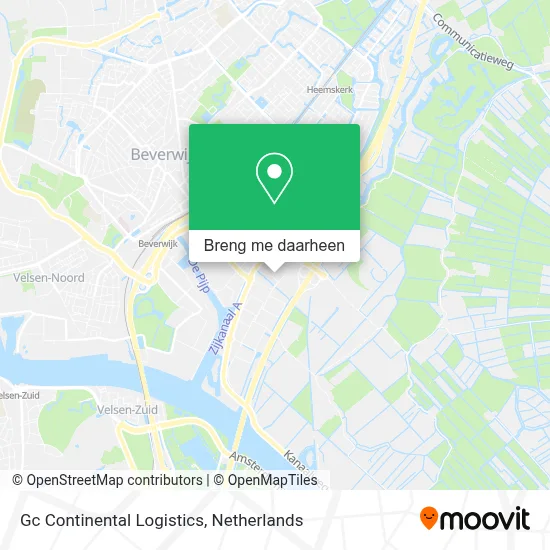 Gc Continental Logistics kaart