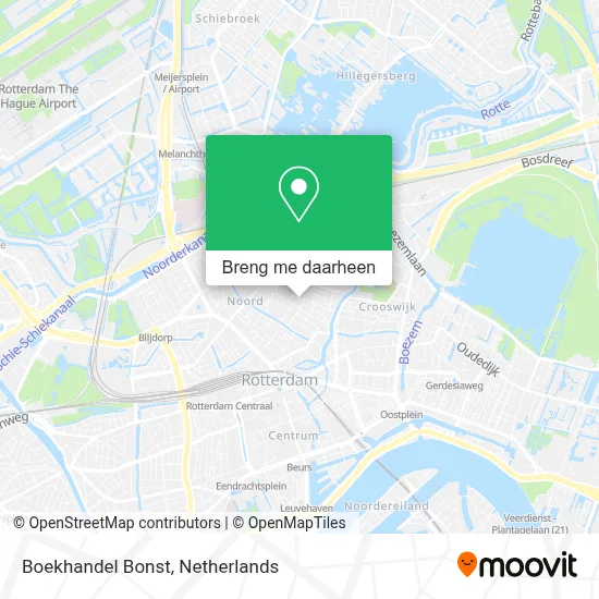 Boekhandel Bonst kaart