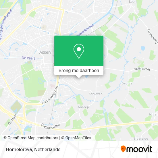 Homeloreva kaart