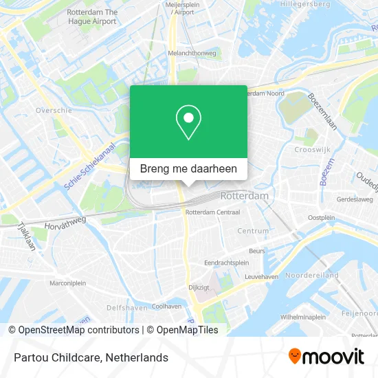 Partou Childcare kaart