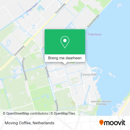 Moving Coffee kaart