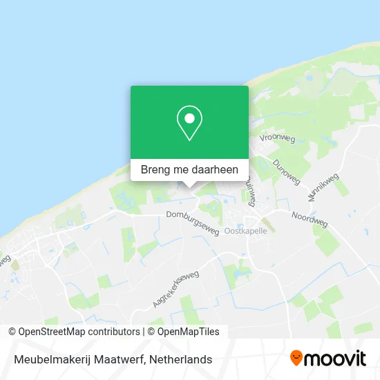 Meubelmakerij Maatwerf kaart
