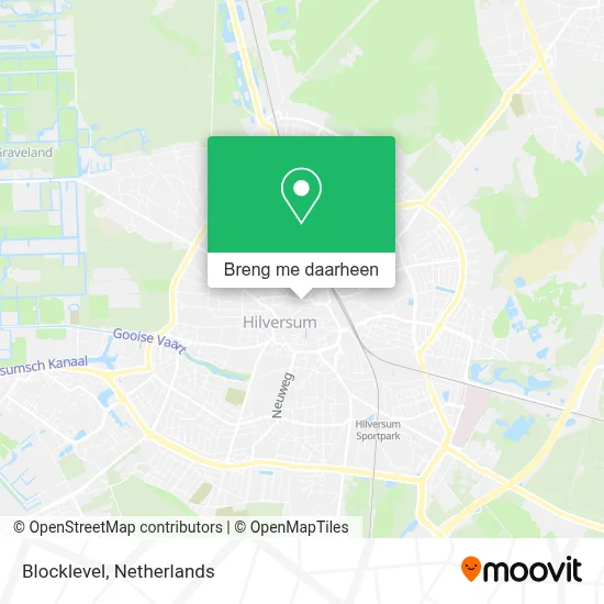 Blocklevel kaart