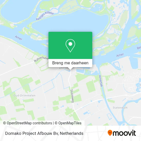 Domako Project Afbouw Bv kaart