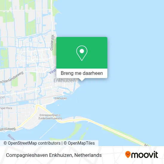 Compagnieshaven Enkhuizen kaart