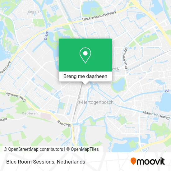 Blue Room Sessions kaart