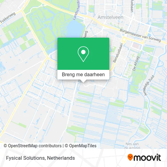 Fysical Solutions kaart