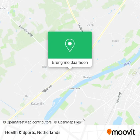 Health & Sports kaart