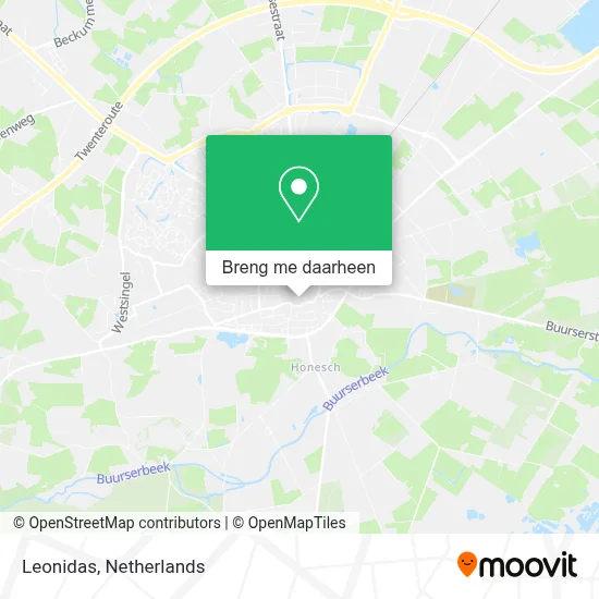 Leonidas kaart