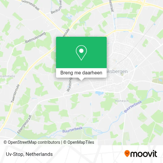 Uv-Stop kaart