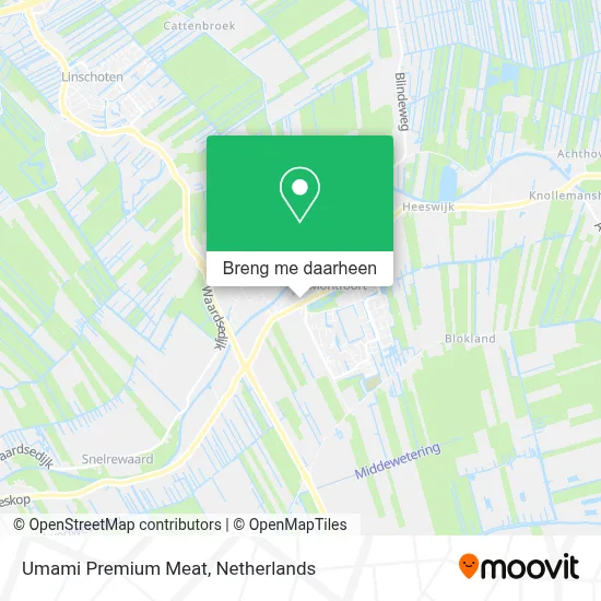 Umami Premium Meat kaart