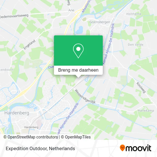 Expedition Outdoor kaart
