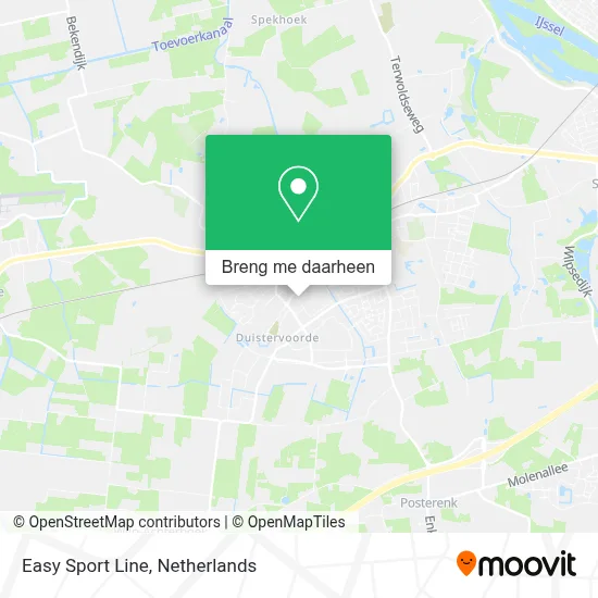 Easy Sport Line kaart