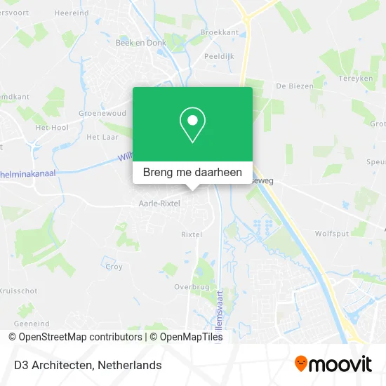 D3 Architecten kaart