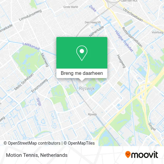 Motion Tennis kaart