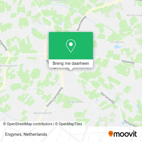Engynex kaart