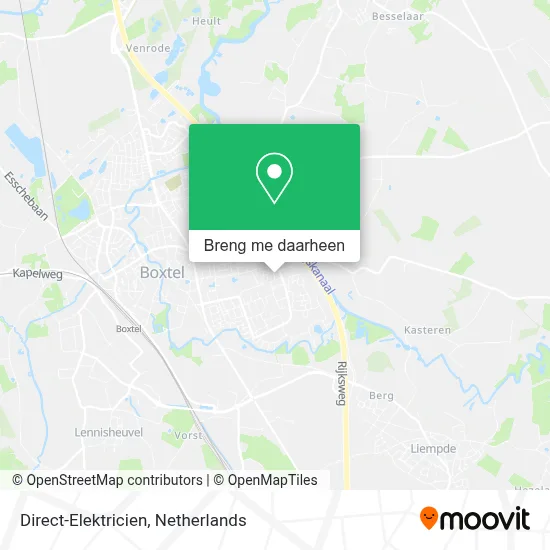 Direct-Elektricien kaart