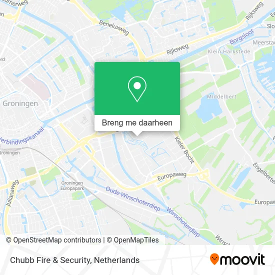 Chubb Fire & Security kaart