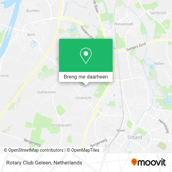 Rotary Club Geleen kaart