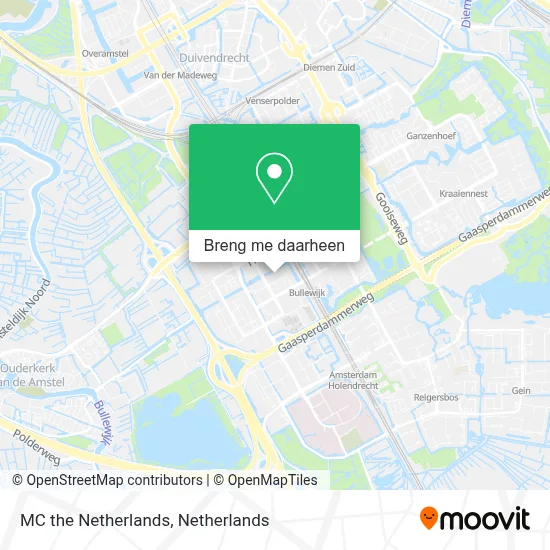 MC the Netherlands kaart
