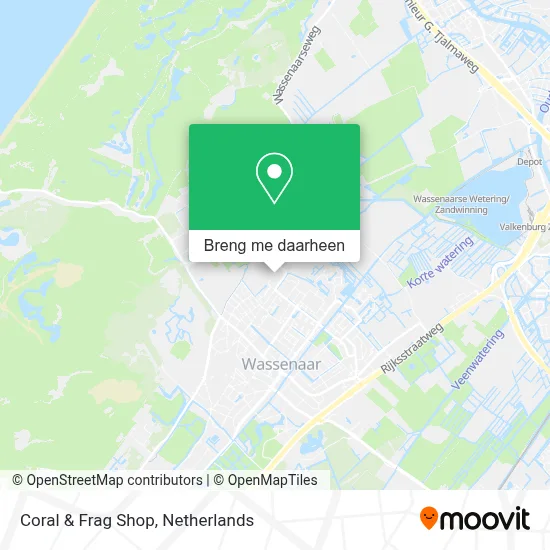 Coral & Frag Shop kaart