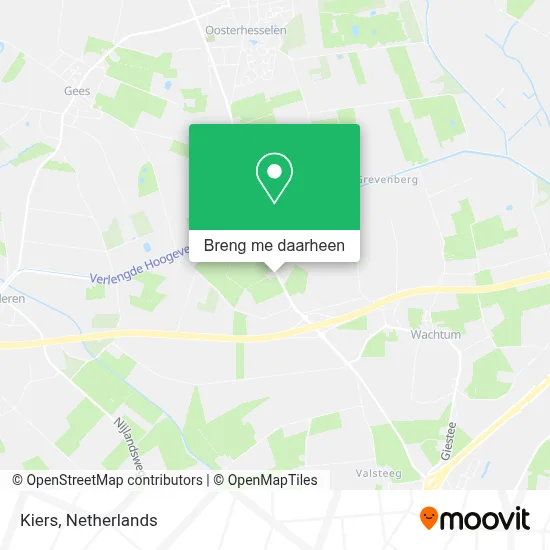 Kiers kaart