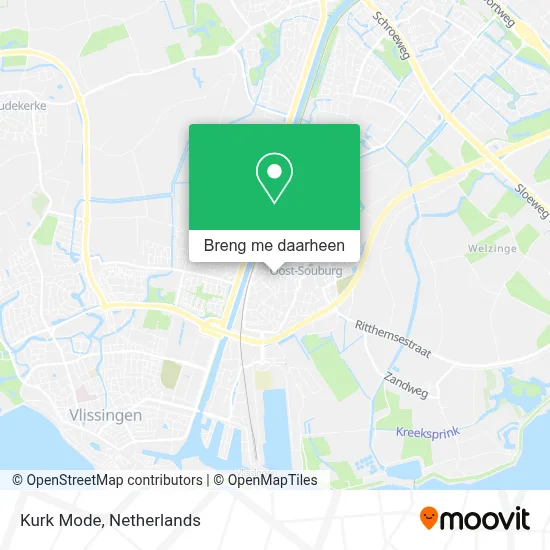 Kurk Mode kaart