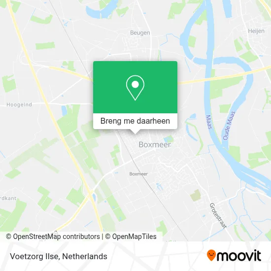 Voetzorg Ilse kaart
