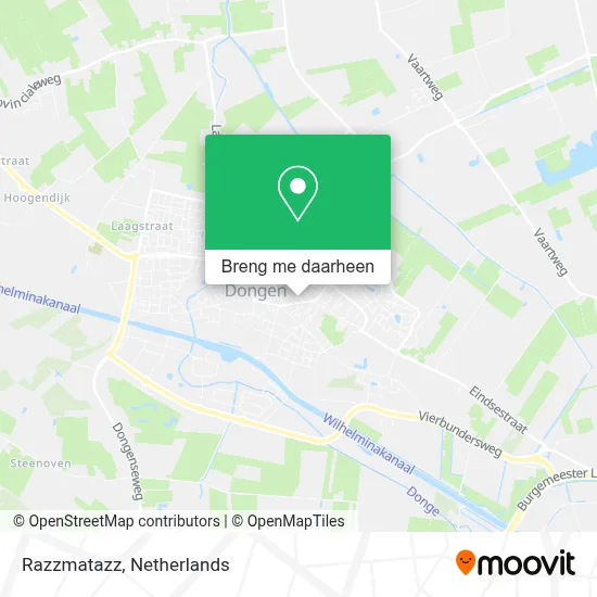 Razzmatazz kaart