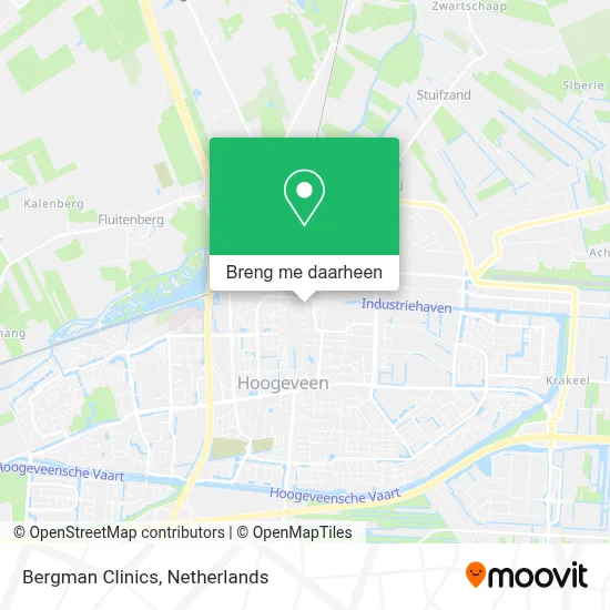 Bergman Clinics kaart