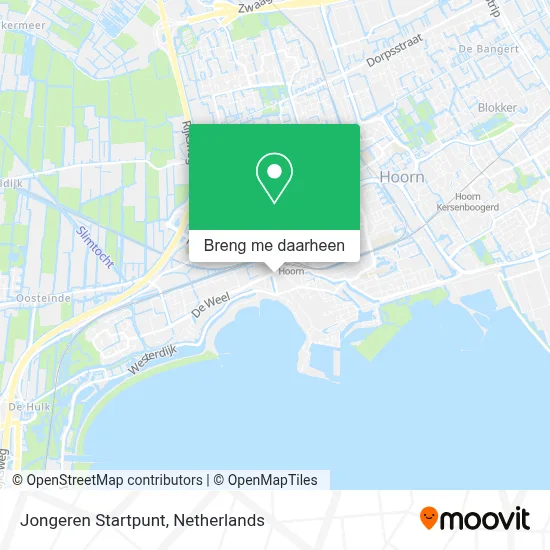 Jongeren Startpunt kaart