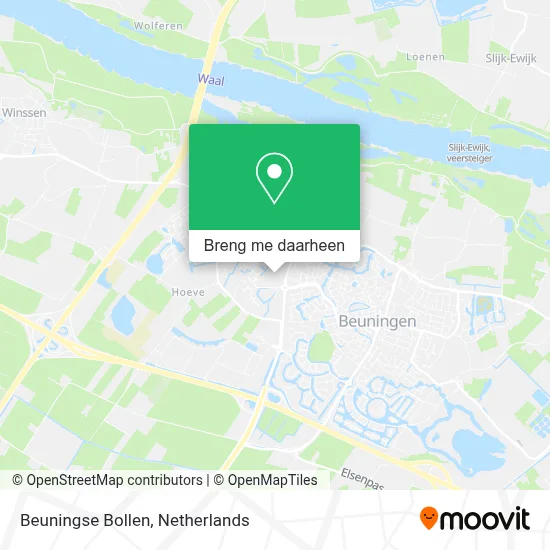 Beuningse Bollen kaart