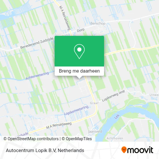 Autocentrum Lopik B.V kaart