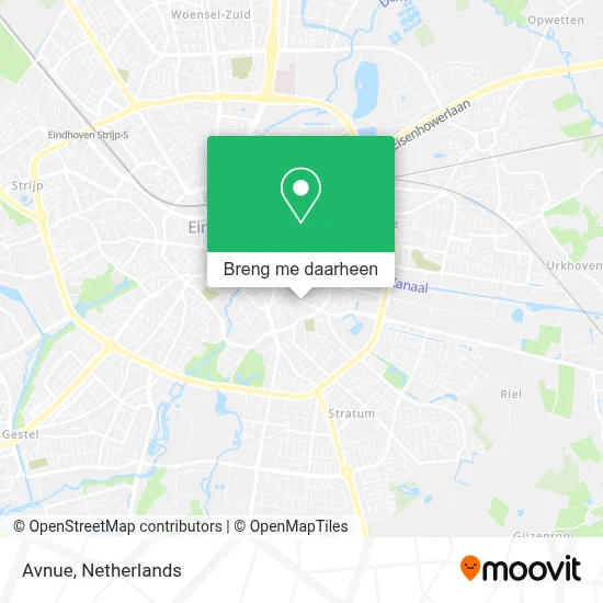 Avnue kaart