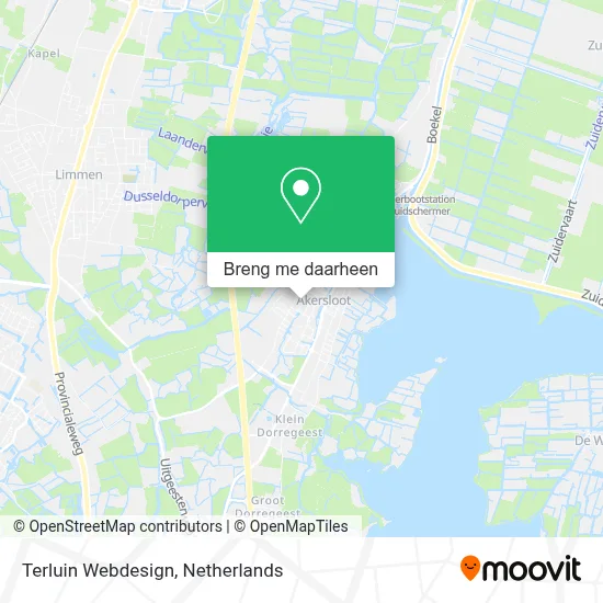 Terluin Webdesign kaart
