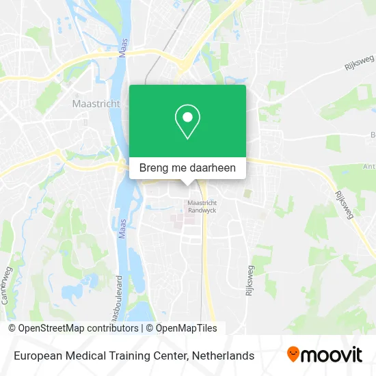 European Medical Training Center kaart