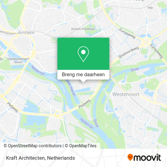 Kraft Architecten kaart
