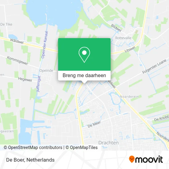 De Boer kaart