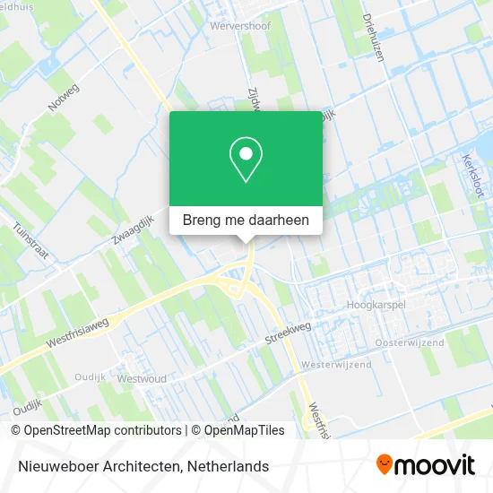 Nieuweboer Architecten kaart