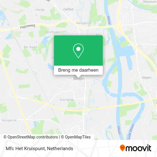 Mfc Het Kruispunt kaart