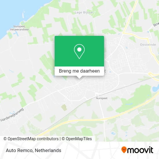 Auto Remco kaart