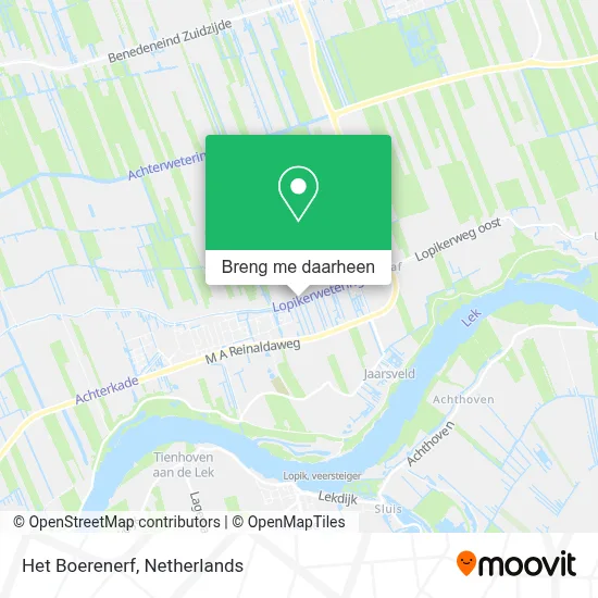Het Boerenerf kaart