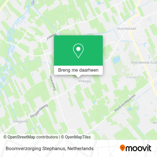 Boomverzorging Stephanus kaart