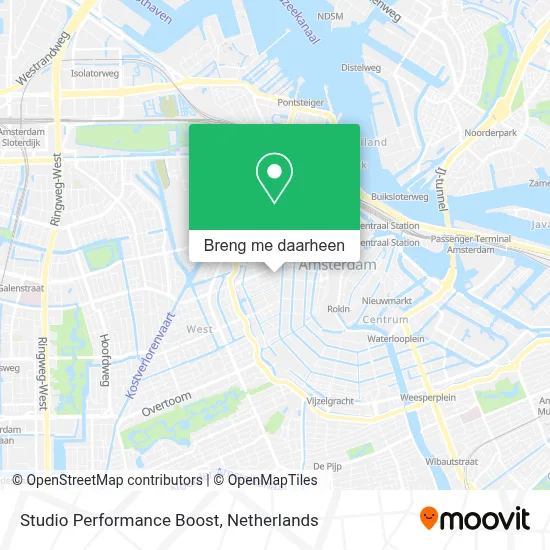 Studio Performance Boost kaart