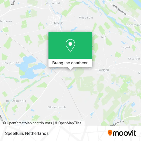 Speeltuin kaart
