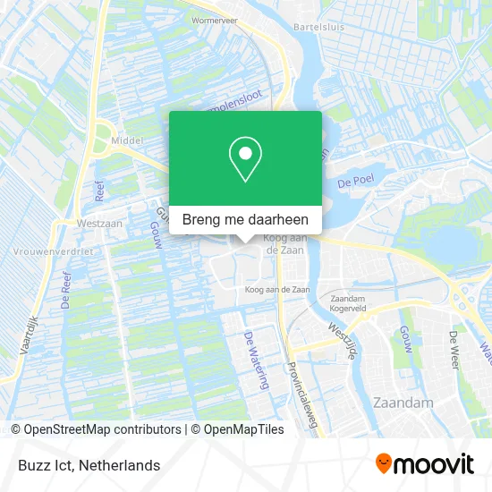 Buzz Ict kaart