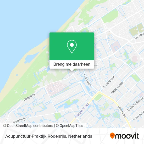 Acupunctuur-Praktijk Rodenrijs kaart